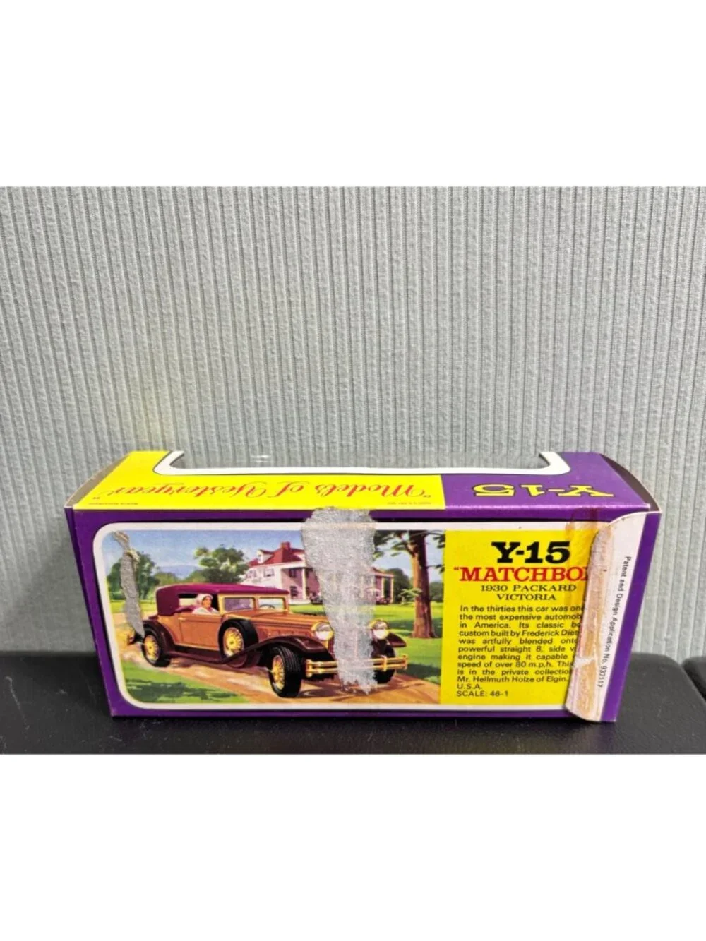 Matchbox Models of Yesteryear Y‑15 1930 Packard Victoria 1:43 Diecast NIB